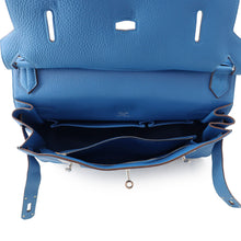 Load image into Gallery viewer, HERMES Jypsiere Blue Hydra Taurillon Clemence Size 34
