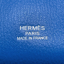 Load image into Gallery viewer, HERMES Jypsiere Blue Hydra Taurillon Clemence Size 34
