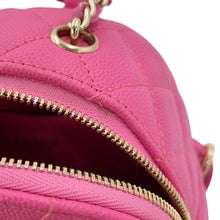 Load image into Gallery viewer, CHANEL Matelasse Backpack PinkAS0004 Caviar Leather
