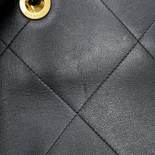 Load image into Gallery viewer, CHANEL Matelasse Chain Shopping Bag BlackAS2750 Lambskin
