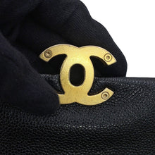 Load image into Gallery viewer, CHANEL Matelasse Melody Flap Chain Shoulder Bag BlackAS3165 Caviar Leather
