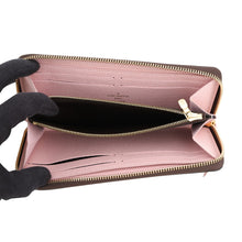Load image into Gallery viewer, LOUIS VUITTON Portefeuille Clemence Rose BallerineM61298 Monogram
