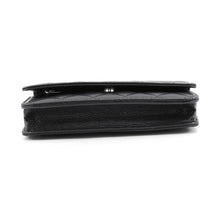 Load image into Gallery viewer, CHANEL Classic Matelasse Chain Shoulder Wallet BlackAP0250-Y01588-C3906 Caviar Leather
