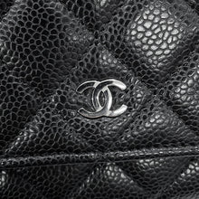 Load image into Gallery viewer, CHANEL Classic Matelasse Chain Shoulder Wallet BlackAP0250-Y01588-C3906 Caviar Leather

