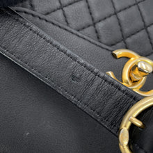 Load image into Gallery viewer, CHANEL CC Logo Matelasse Waist Bag Black Leather Tweed
