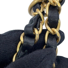 Load image into Gallery viewer, CHANEL CC Logo Matelasse Waist Bag Black Leather Tweed
