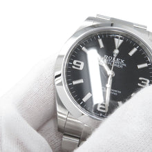 将图像加载到图库查看器中，ROLEX Explorer W40mm Stainless Steel Black Dial224270
