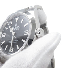 将图像加载到图库查看器中，ROLEX Explorer W40mm Stainless Steel Black Dial224270
