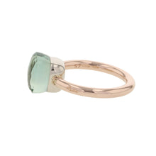 将图像加载到图库查看器中，Pomellato Nude Classic Ring Size Classic/57/#17 GreenQuartzPAA1100-O6000-000PA K18PG K18WG
