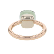 将图像加载到图库查看器中，Pomellato Nude Classic Ring Size Classic/57/#17 GreenQuartzPAA1100-O6000-000PA K18PG K18WG
