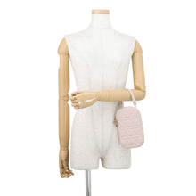 将图像加载到图库查看器中，Dior Lady Dior Call'in Dior Cannage 2-Way Phone Holder Powder PinkS0872ONMJ Lambskin
