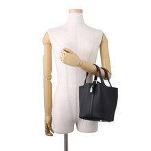 Load image into Gallery viewer, HERMES Picotin Lock Black Taurillon Clemence Size PM
