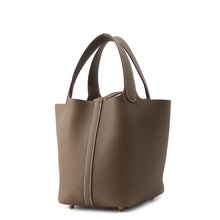 Load image into Gallery viewer, HERMES Picotin Lock Etoupe Taurillon Clemence Size PM
