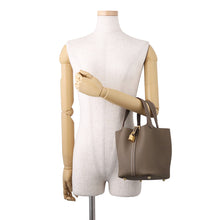 Load image into Gallery viewer, HERMES Picotin Lock Etoupe Taurillon Clemence Size PM
