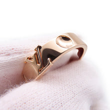 Load image into Gallery viewer, LOUIS VUITTON Empreinte Ring LV Size 58/#18Q9K98B 18K Pink Gold
