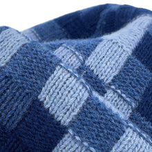 Load image into Gallery viewer, LOUIS VUITTON Beanie - Damier Denim Size S Denim BlueM7407A Wool100%
