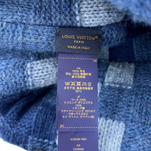 Load image into Gallery viewer, LOUIS VUITTON Beanie - Damier Denim Size S Denim BlueM7407A Wool100%
