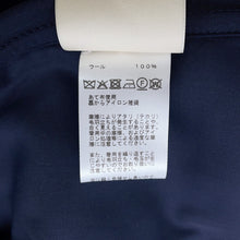 Load image into Gallery viewer, HERMES Crude Cell Coat Size 36 Navy5H0284DE Wool100%
