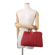Load image into Gallery viewer, HERMES Garden Party Rouge Piman Negonda Leather Size TPM
