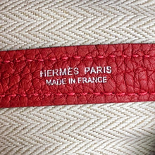 Load image into Gallery viewer, HERMES Garden Party Rouge Piman Negonda Leather Size TPM
