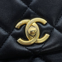 Load image into Gallery viewer, CHANEL Matelasse 2WayChainShoulder Bag BlackAS2734 Lambskin
