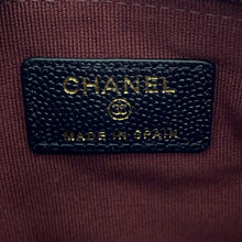 Load image into Gallery viewer, CHANEL Classic Small Zip Pouch BlackAP4020 Caviar Leather
