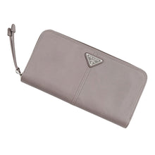 Load image into Gallery viewer, PRADA Zip Around Long Wallet Greige2ML059 Leather
