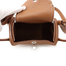 Load image into Gallery viewer, HERMES Lindy Gold Taurillon Clemence Size Mini
