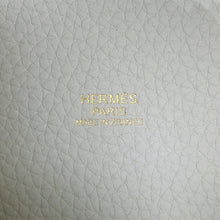 Load image into Gallery viewer, HERMES Picotin Lock Blue Pale Taurillon Clemence Size PM
