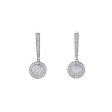 Load image into Gallery viewer, CARTIER Damour EarringsN8514900 18K White Gold

