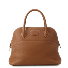 将图像加载到图库查看器中，HERMES Bolide Gold Taurillon Clemence Size 31
