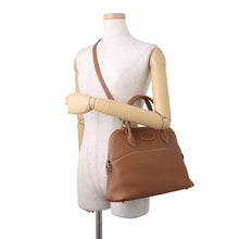 将图像加载到图库查看器中，HERMES Bolide Gold Taurillon Clemence Size 31
