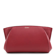 Load image into Gallery viewer, CARTIER C de Cartier Pouch Bordeaux Leather
