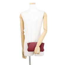 Load image into Gallery viewer, CARTIER C de Cartier Pouch Bordeaux Leather
