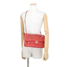 Load image into Gallery viewer, CHANEL French RivieraShoulder Bag RedA67652 Perforated Leather Size 30
