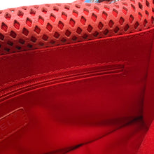 Load image into Gallery viewer, CHANEL French RivieraShoulder Bag RedA67652 Perforated Leather Size 30
