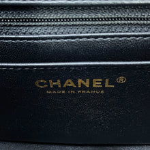 Load image into Gallery viewer, CHANEL Mini Matelasse Diamond Heart Chain Shoulder Bag Black Lambskin Size Mini
