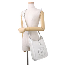 Load image into Gallery viewer, HERMES Evelyne3 New White Taurillon Clemence Size PM
