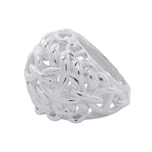 Load image into Gallery viewer, HERMES Chaine d'Ancre Multi Chain Ring Size TGM/49/#9 SV925
