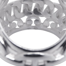 Load image into Gallery viewer, HERMES Chaine d'Ancre Multi Chain Ring Size TGM/49/#9 SV925
