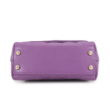 Load image into Gallery viewer, CHANEL Coco Handle 2WAY Handbag PurpleAS2215 Caviar Leather Size XXS
