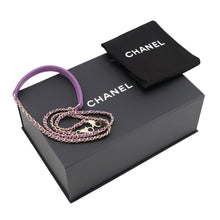 Load image into Gallery viewer, CHANEL Coco Handle 2WAY Handbag PurpleAS2215 Caviar Leather Size XXS
