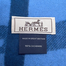 Load image into Gallery viewer, HERMES Scarf Ready Steady Go Light Blue
