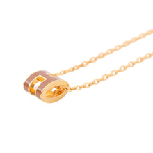 Load image into Gallery viewer, HERMES Pop Ash Necklace Size Mini New Gold Gold Plated Lacquer
