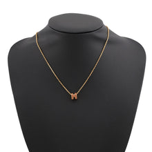 Load image into Gallery viewer, HERMES Pop Ash Necklace Size Mini New Gold Gold Plated Lacquer
