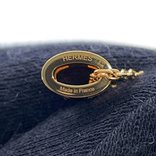 Load image into Gallery viewer, HERMES Pop Ash Necklace Size Mini Black Gold Plated Lacquer
