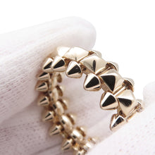 将图像加载到图库查看器中，CARTIER Crash de Cartier Ring Size Medium/55/#15B4229955/B4229900 18K Pink Gold
