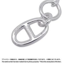 将图像加载到图库查看器中，HERMES Chaine d'Ancre Amulette Necklace SV925
