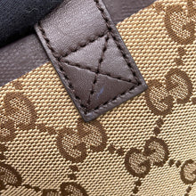 将图像加载到图库查看器中，GUCCI GG Canvas Tote Bag Beige/Green/Red788211 GG Canvas Leather

