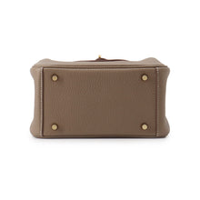 将图像加载到图库查看器中，HERMES Lindy Etoupe Taurillon Clemence Size Mini
